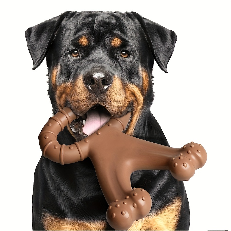 durable dog toys for   interactive dog toys for training and cleaning suitable for medium and large dogs dog toys coral shaped molar chew toy