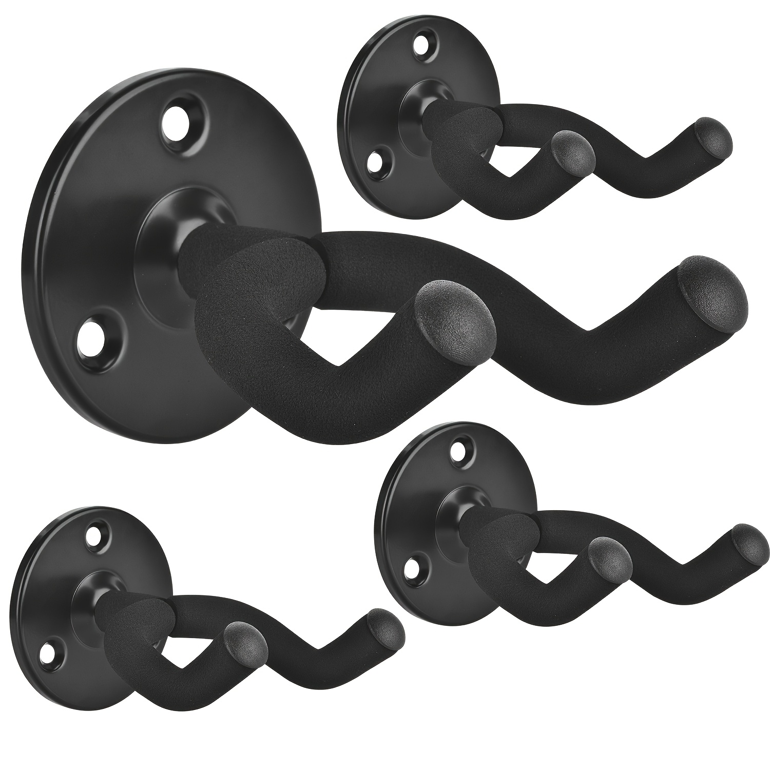 TEMU Soporte de pared para guitarra, colgador de guitarra, atril para guitarra, portaguitarras