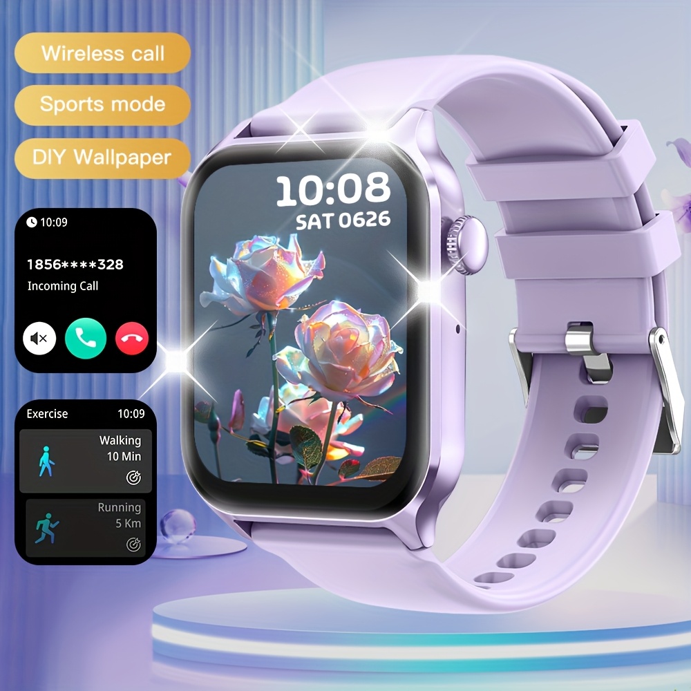 1pc Smart Watches For Women, 1.83'' Outdoor Watch With For Fitness, Daily Use, Compatible With Ios & , Valentine's Day Gifts