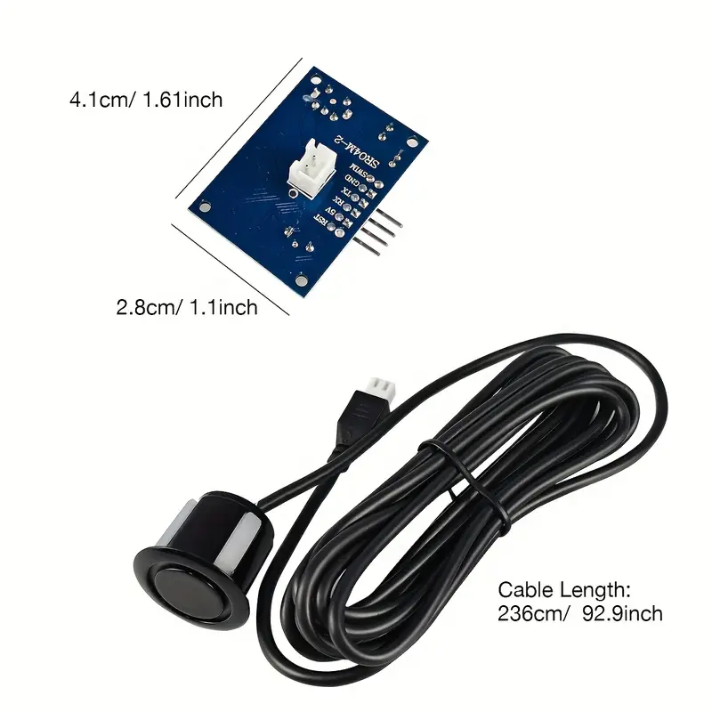 sensor de medición de distancia con tecnología jsn-sr04t, para - paquete de 1/2/4 piezas detalles 1