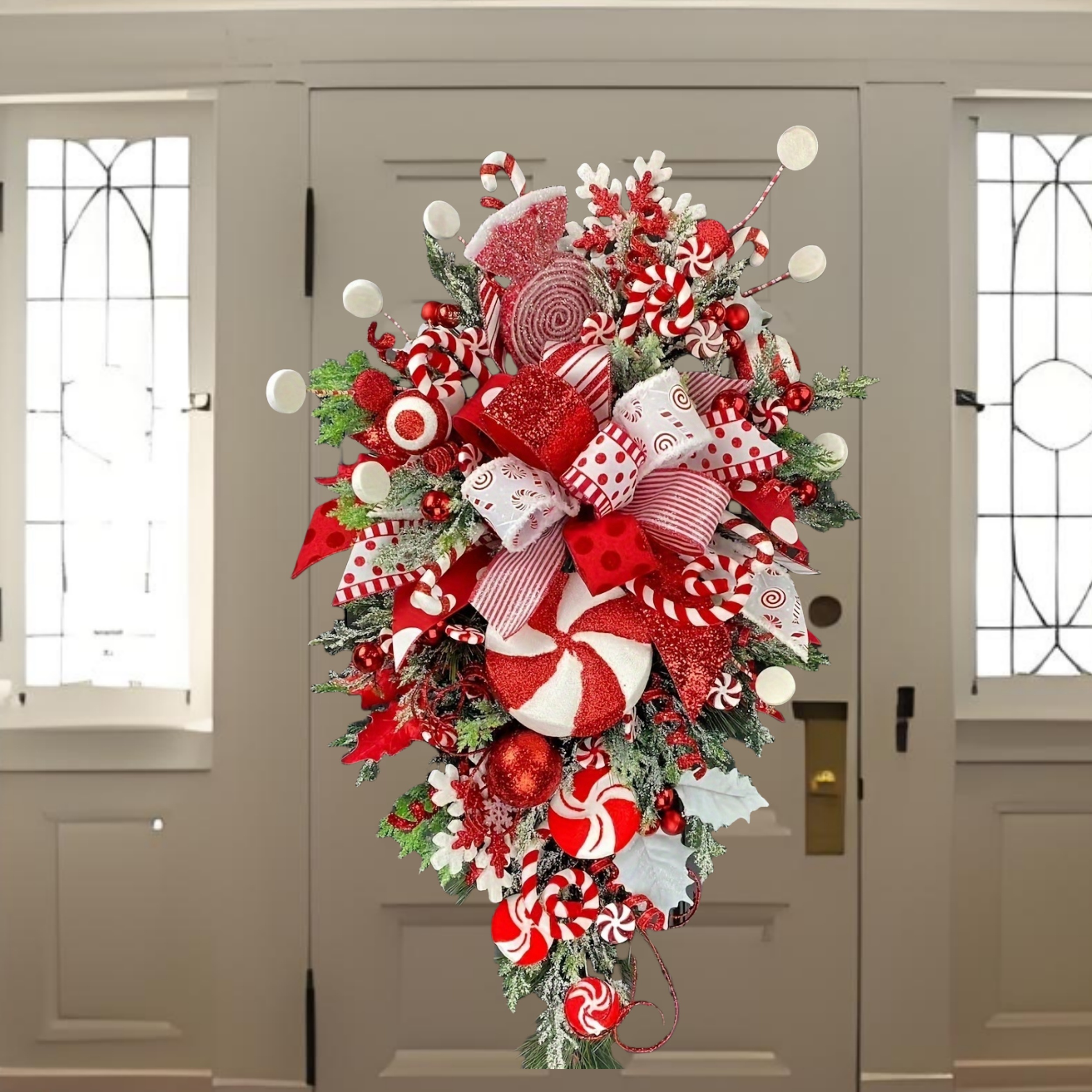 

Christmas Hanging - 19.69"x9.84" Decor Accents, No Needed, For //