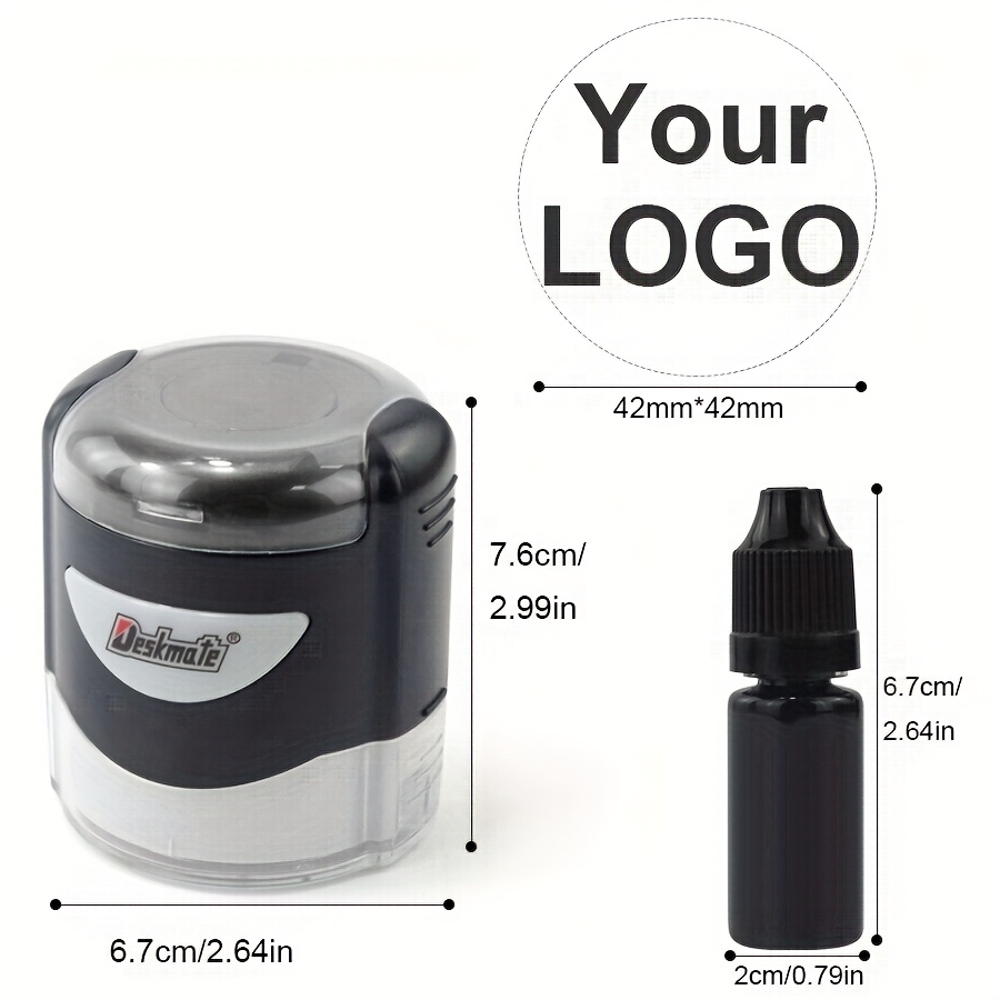 Image of Personalized Circular Portrait Logo Stamps, Pet , Of Product Packaging Logos, With Textile Supplementary Ink, Suitable For Paper Bags, Bed Sheets And Hotels