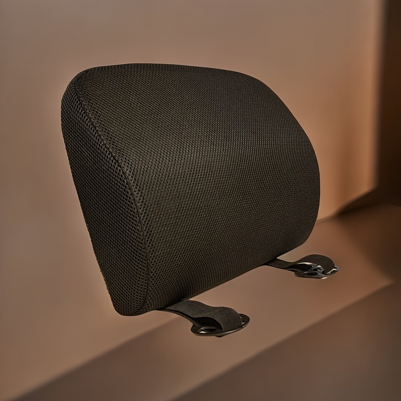 Image of Memory Foam Lumbar Support Pillow, Car Seat Mid/lower Back Cushion