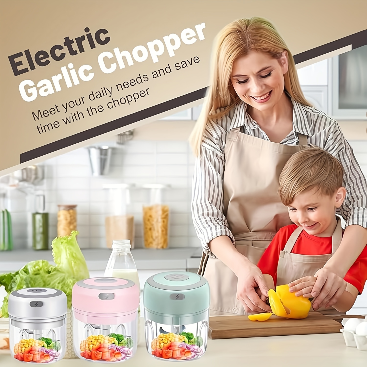 electric garlic chopper with usb-powered operation, compact food processor for garlic, ginger, meat, vegetables, fruits -   chopping, easy- , portable kitchen appliance for home & professional kitchens - ideal for meal prep, cooking, restaurants, garlic mincer, restaurant equipment, spacesaving gadget,   chopping, restaurant staff Product details 6