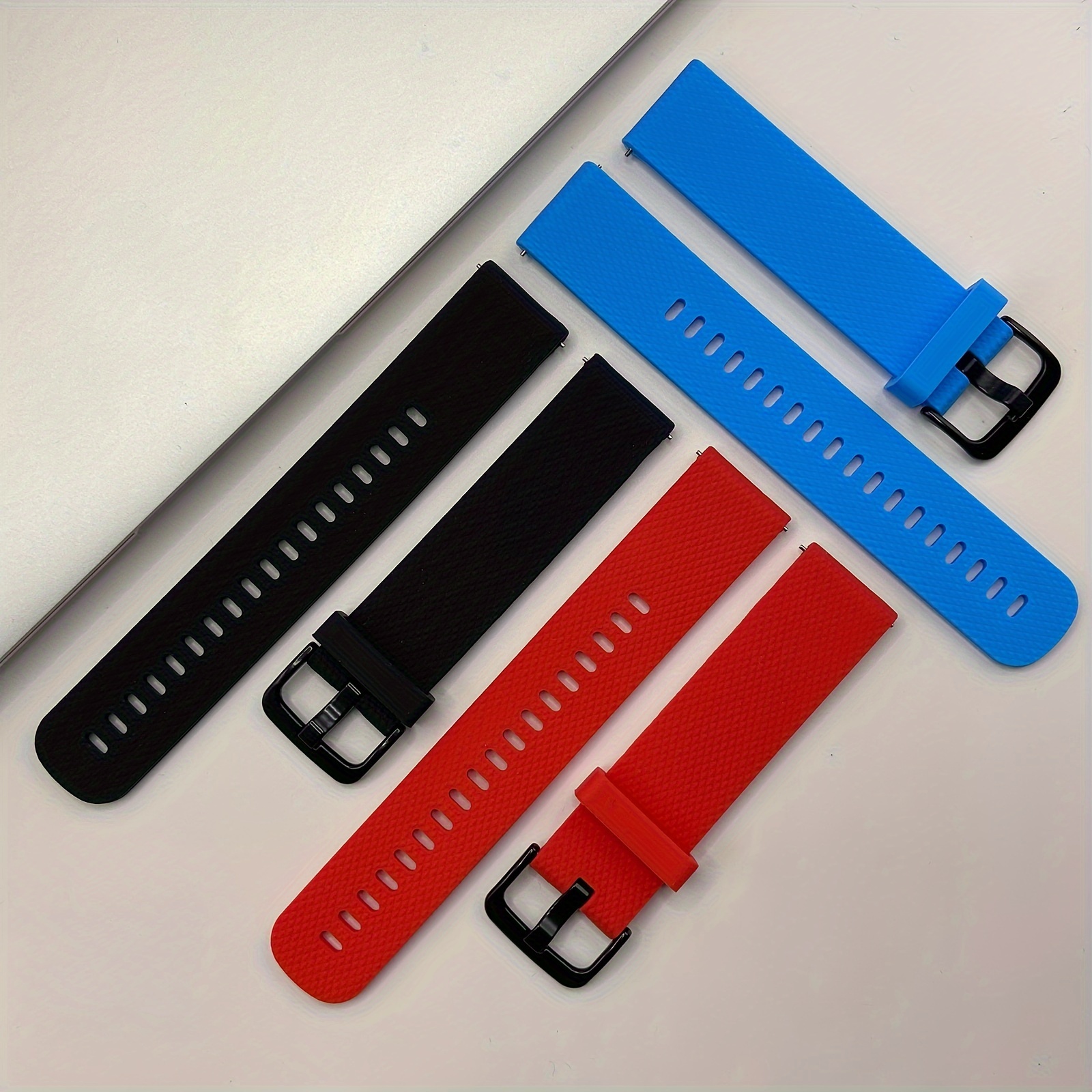 

Silicone Watch Bands, 20mm, Compatible With Garmin , 3, Sq, Luxe/style, 245, 645 Sport, Non-battery Straps