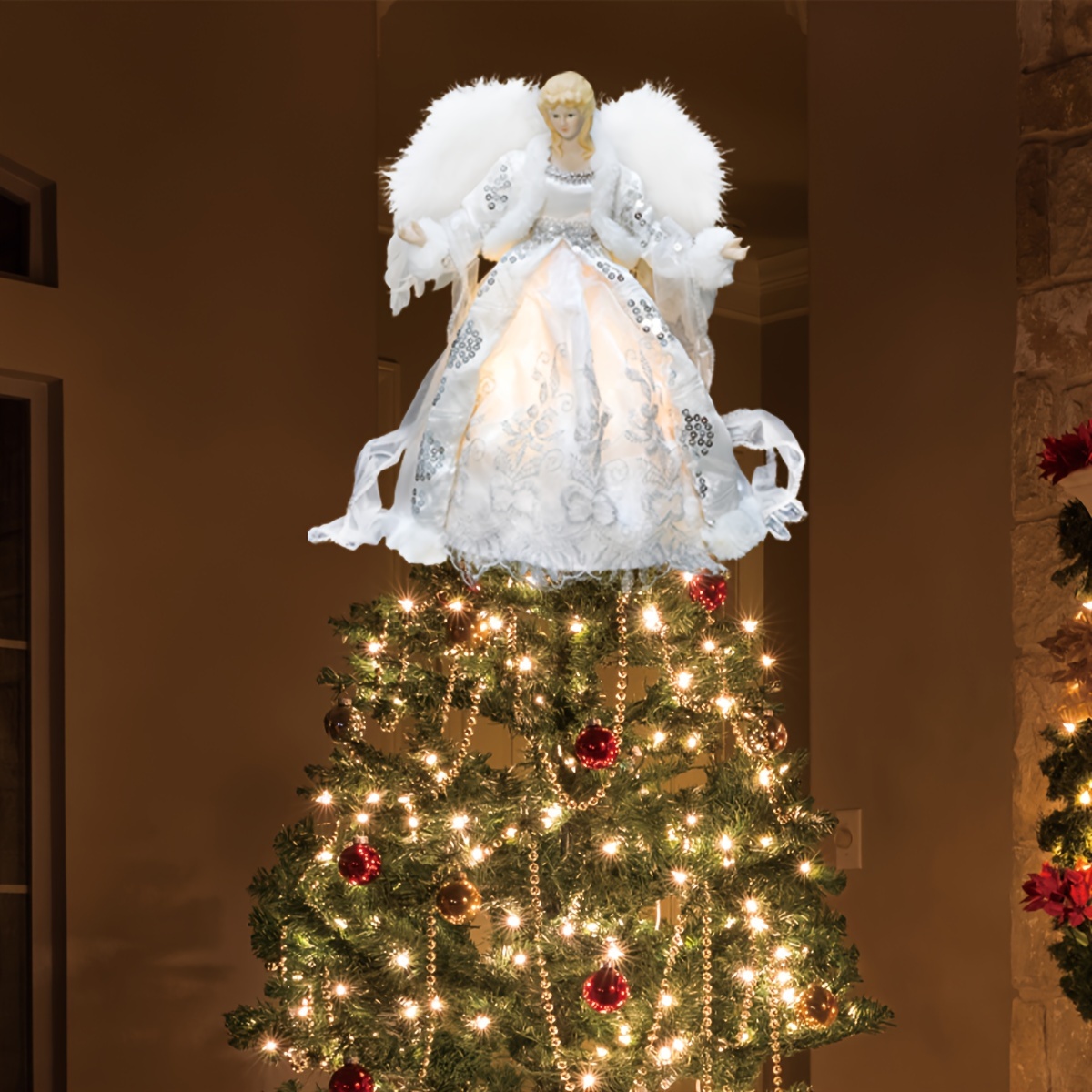 Aazon.co: Christas Tree Topper, Nativity Christas Treetop Ornaents