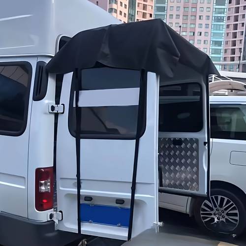 immagine dell'articolo 1 da campeggio in tessuto oxford 600d, pieghevole, compatta, resistente, stile porta per promaster, , , vw t5 - posteriore per veicoli da campeggio