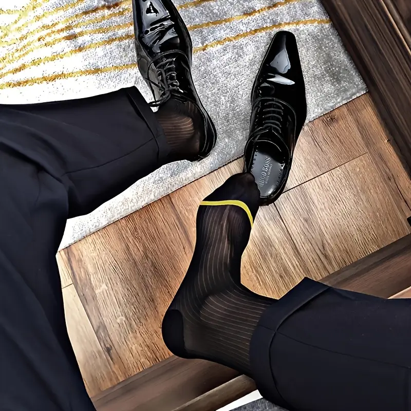 dress sheer socks Amazon.com: Uaussi 10 Pairs Mens Ultra Thin Dress Socks Silk Sheer Business Socks Soft Nylon Work Trouser Sox Mid Calf : Clothing, Shoes & Jewelry