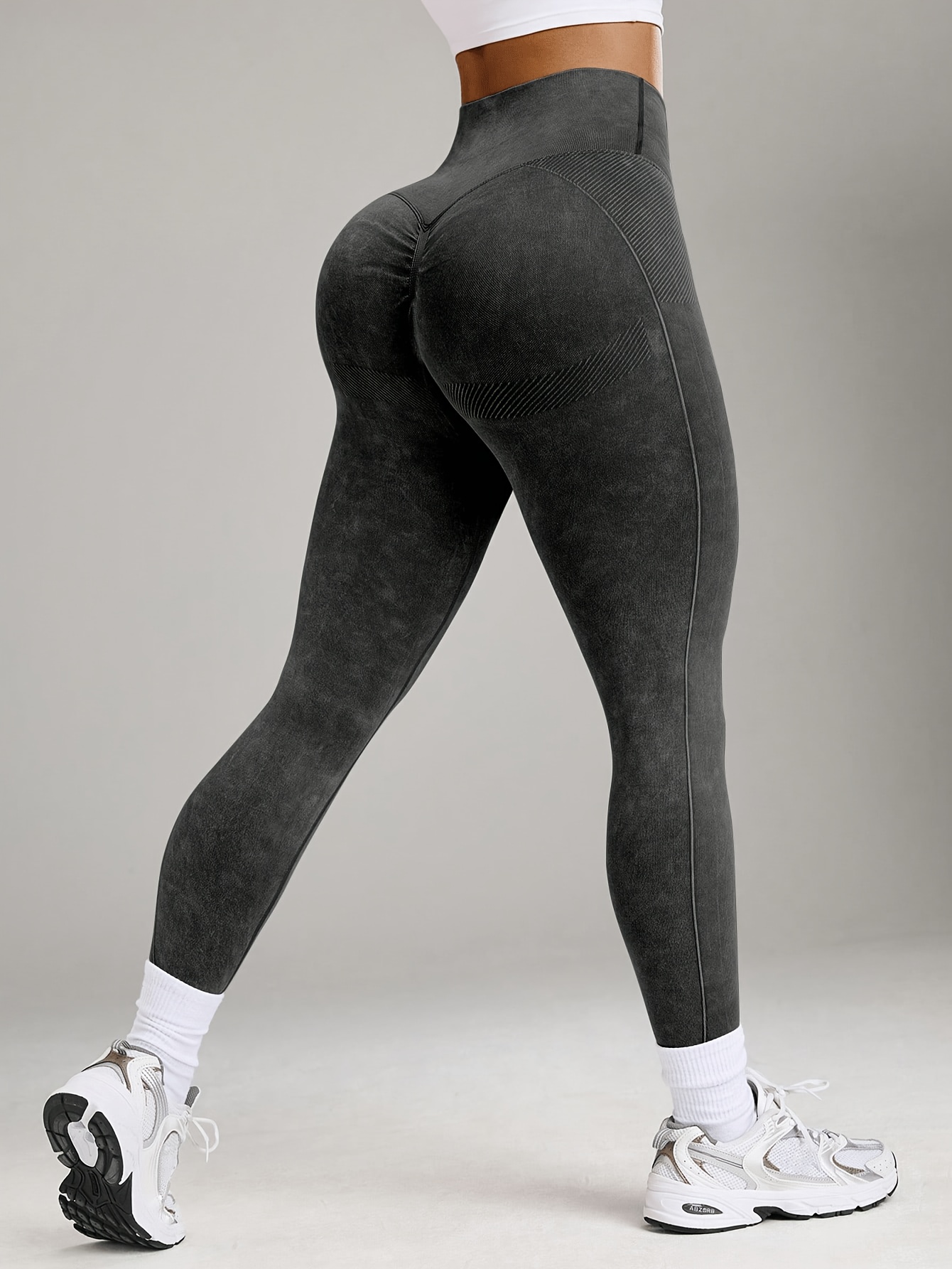 Pantalones de Yoga Casuales de Cintura Cruzada y Alta Elasticidad, Pantalones Deportivos para Interior y Exterior