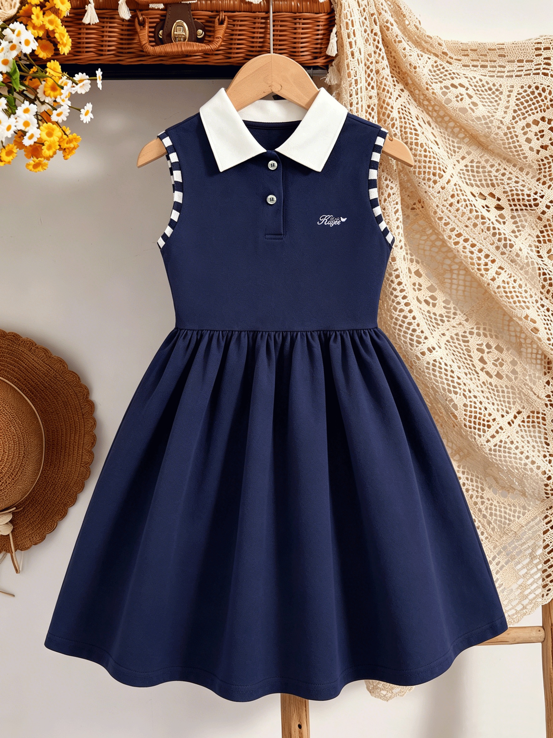 navy blue dress for 12 year old Hush Cobalt Blue Windsor Dress main image 1