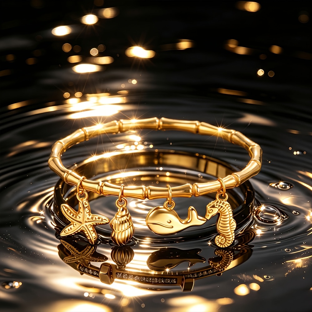 Exquisite Lightly Luxurious Stainless Steel Bracelet