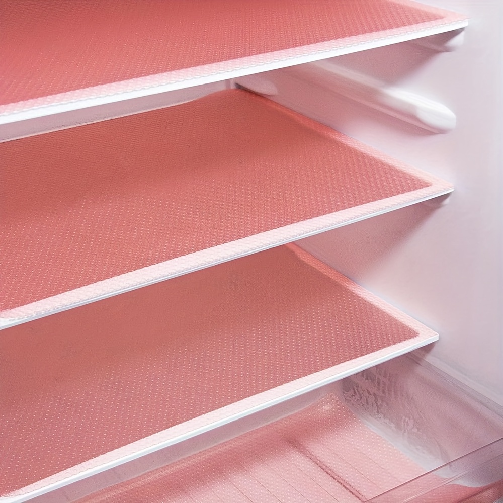 Image of Set Of 4 Solid Color Moisture-proof Drawer Liners Measuring 30*45cm (*17.72 Inches), Blue Non-slip Dividers, Suitable For Home, School, Office, And Travel.