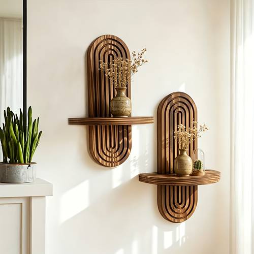 wall shelf bohemian wall shelf multi functional wall mounted floating shelf suitable for kitchen bathroom living room office