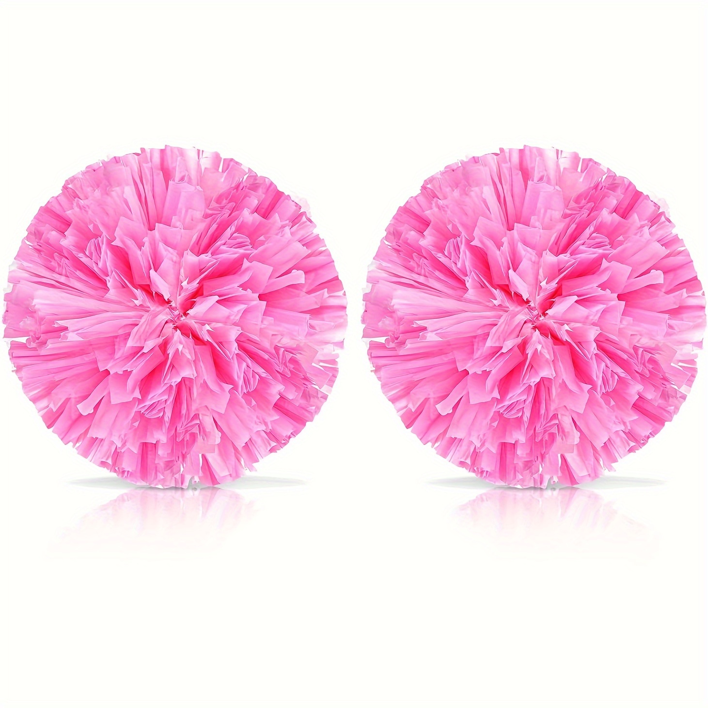 

2pcs, Cheerleader Pom Pom Balls, Suitable For Dancing Sports Games