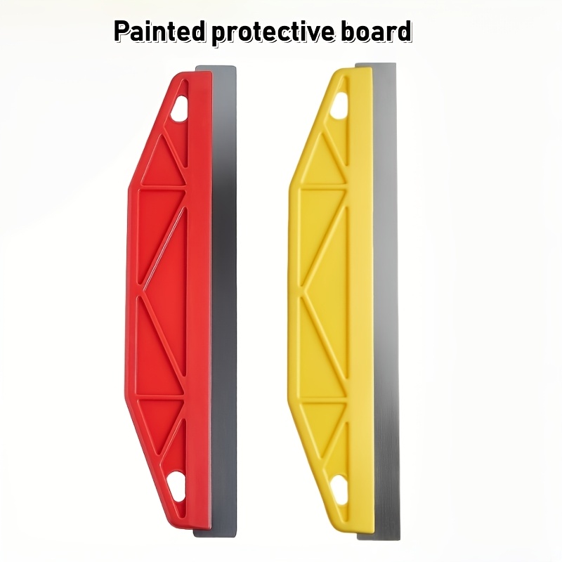 professional 12 inch metal   protection board   with ergonomic handle and   heavy duty wall painting tool suitable for precise edge trimming wallpaper cutting and edge   durable edge trimmer