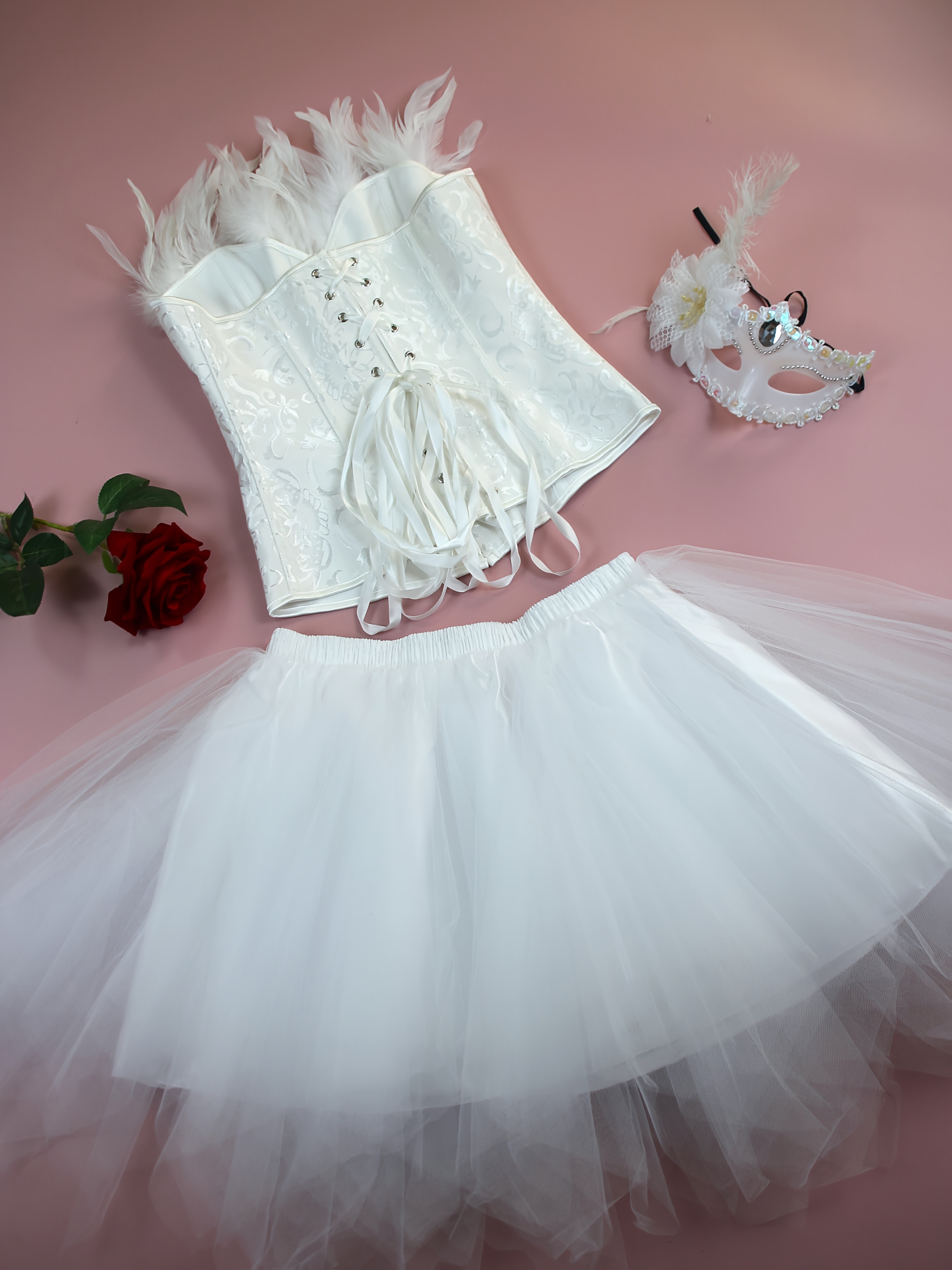 party white halloween daytime swan costume set Temu Canada
