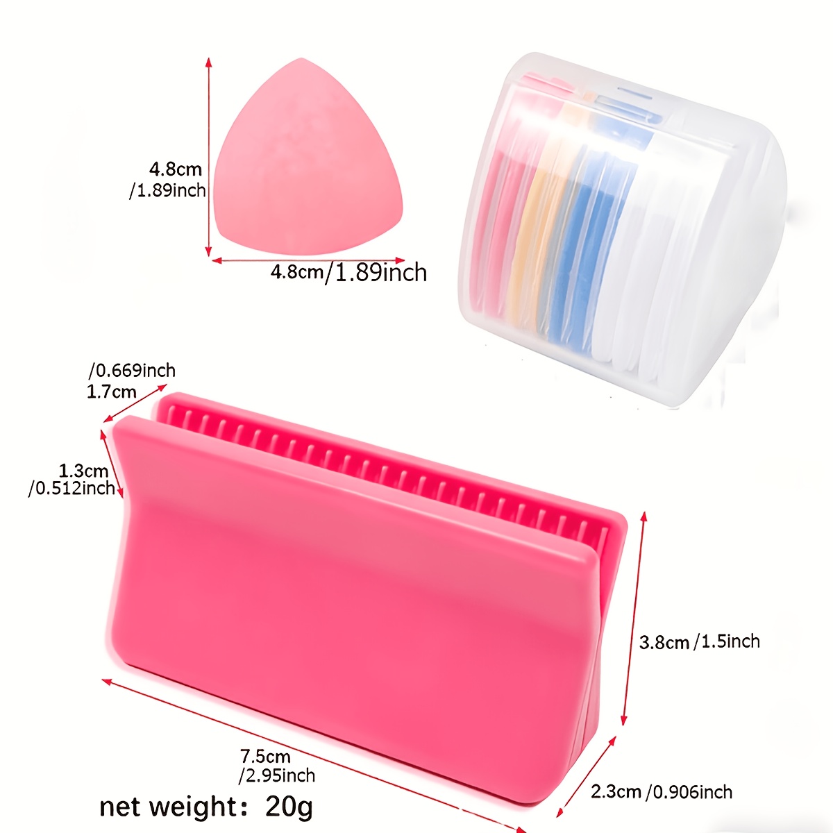 TEMU 11 piezas de tiza para corte y posicionamiento de tela, tiza de , herramienta de cepillado para costura, dobladillo y planchado de tela,