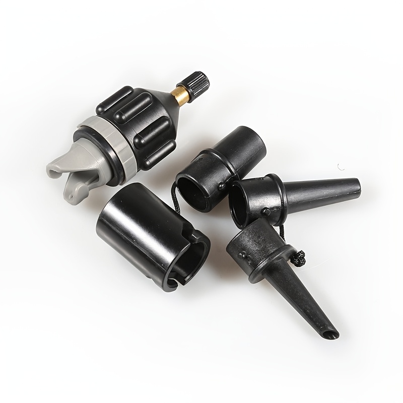 Five-piece Set Of Paddle Board Nozzle Adapter, Car Air Pump, Inflation Adapter And Inflation Combination Installation Kit