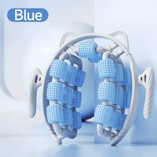 1 pz ruota massaggiante ruote, massaggiatore manuale per , e addome, dei tessuti profondi, per yoga/pilates/ post-allenamento, regalo per