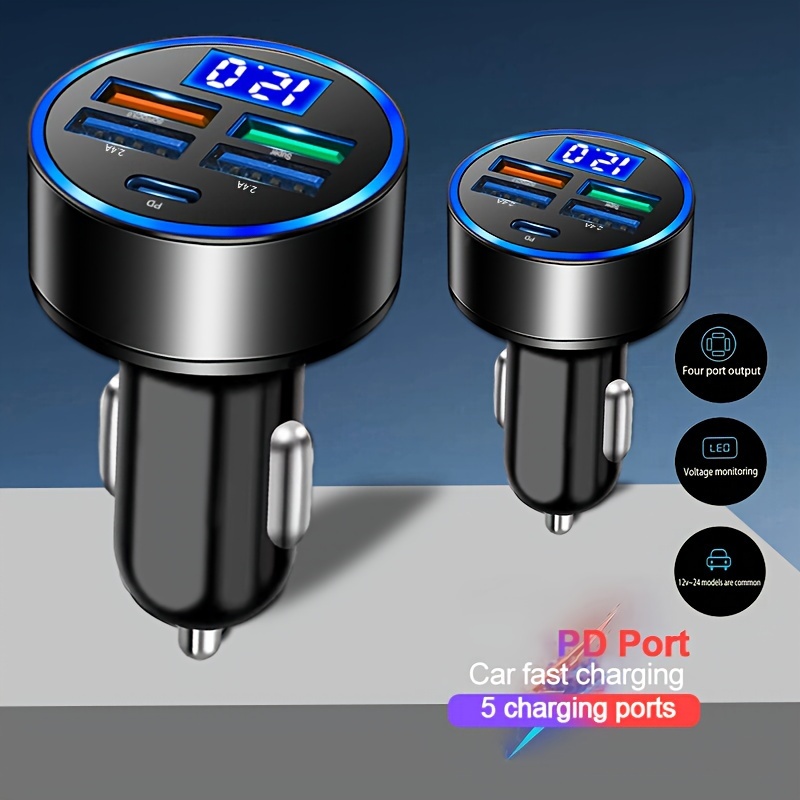 12v Usb Outlet 3 Ports Dual Usb A Port 3.1a Type C Port Pd - Temu United  Kingdom