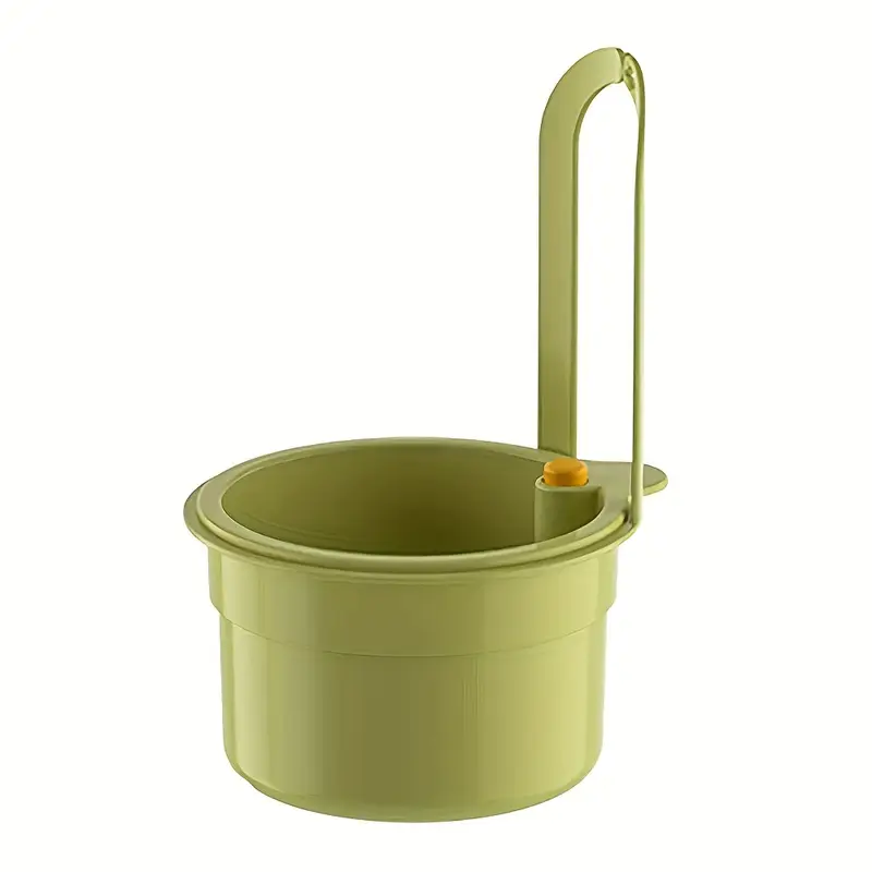 1pc hanging sink drain basket removable   with easy clean durable plastic space saving design for kitchen bathroom sturdy construction Product details 9