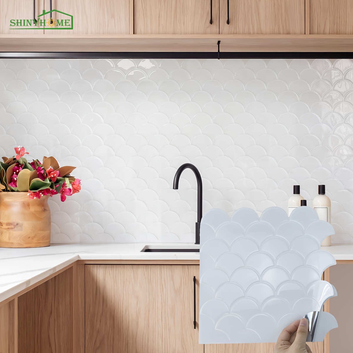Pannello adesivo effetto marmo ORO pareti paraschizzi 120cm x 300cm stanza cucina | Leroy Merlin