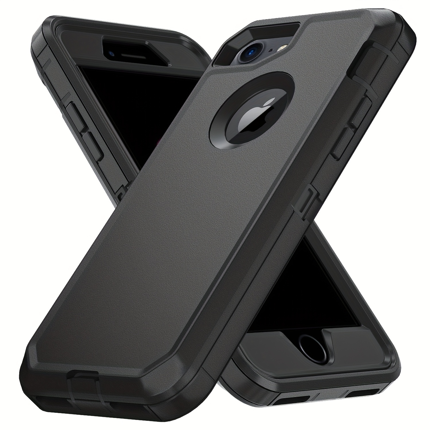 TEMU Phone Case - Suitable For Iphone 7/8 Three-proof Mobile Phone Case, Shockproof Mobile Phone Case, Tpu+ Material
