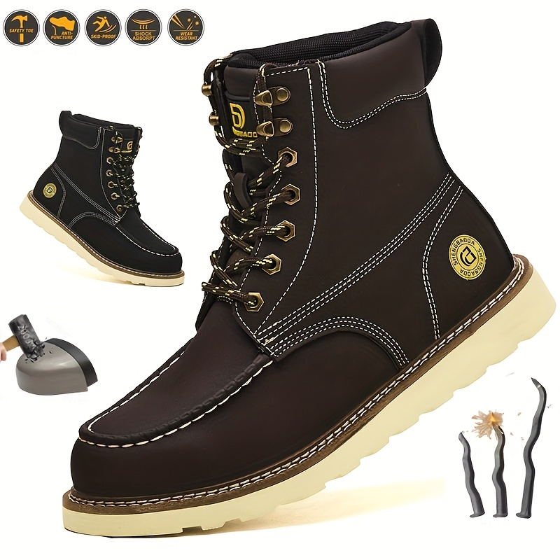 Durable Steel Toe Safety Shoes