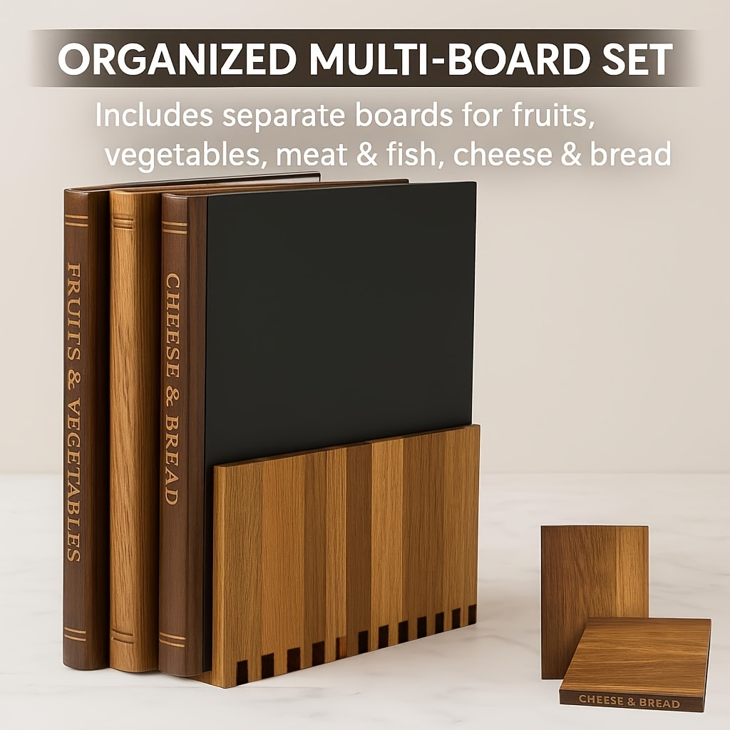 cutting board that looks like books 1 3pcs solid wood book shaped cutting board library with wooden stand cutting boards with wooden stand wood decorative cutting boards for kitchen library style boards for kitchen gift