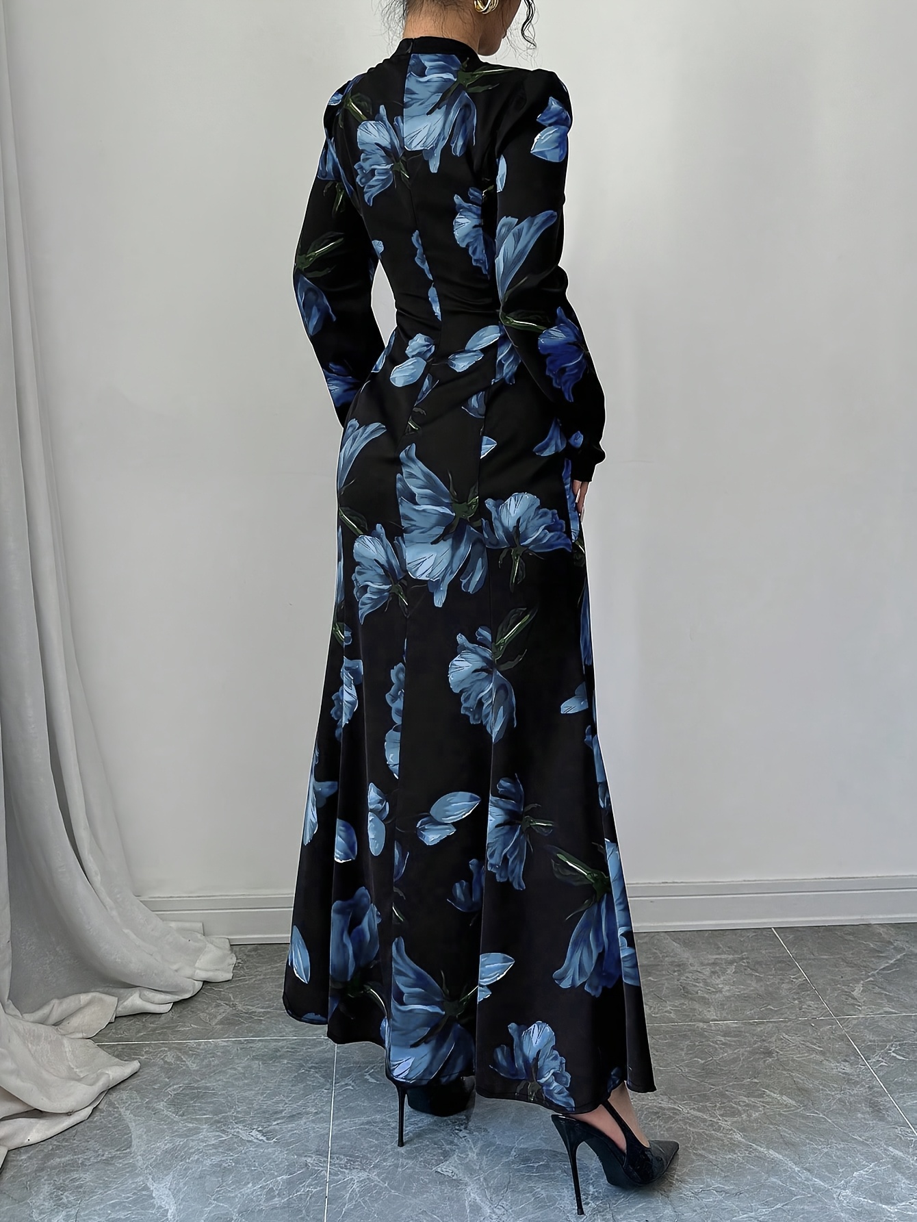 chinese dress ladies Black Tie Front Bow Bea Maxi Dress Tuckernuck Black / XXS