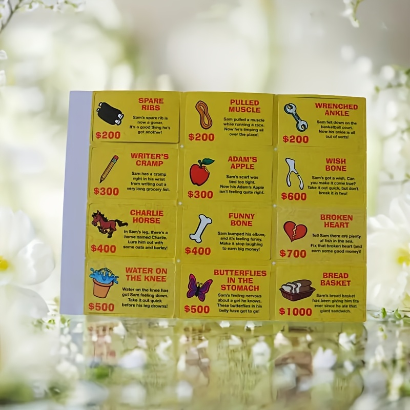 Operatie: Gesimuleerd Reddingsspel - Klassiek Medisch Thema Bordspel met Realistische Anatomie en Scheikundige Kennis