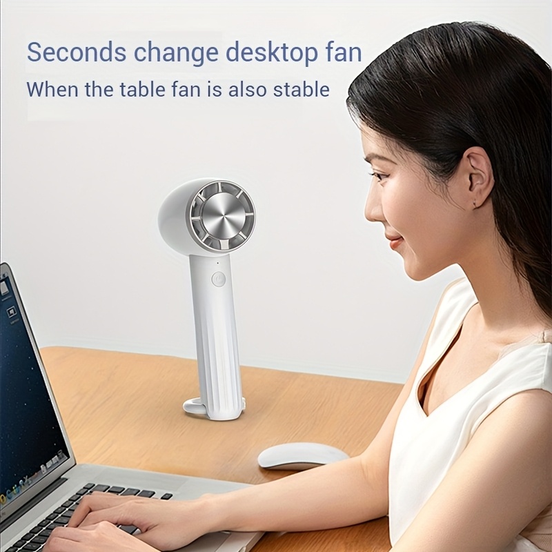 portable usb rechargeable handheld fan   mini fan with ice coated semiconductor for indoor outdoor use   power cable details 1