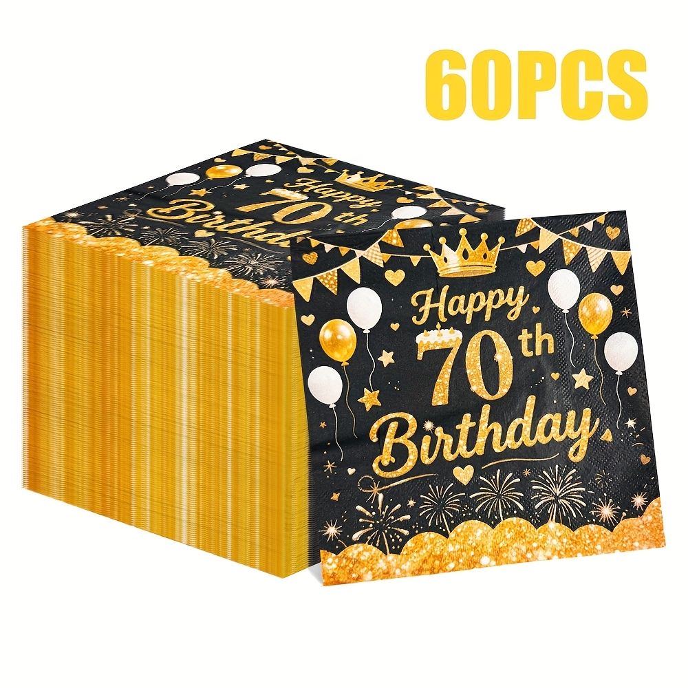 Servetten confetti party verjaardag 16 stuks
