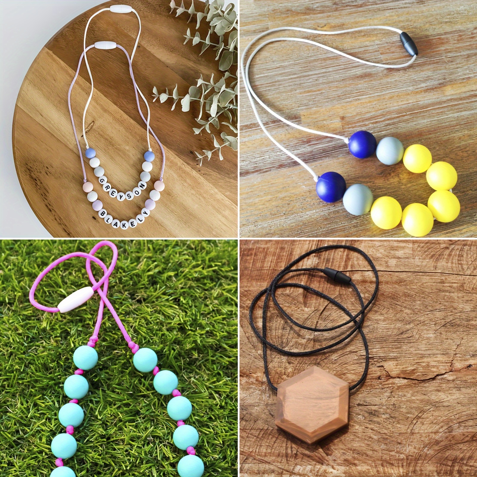 Safety Clasp Plastic Breakaway Clasp Necklace 10Pcs Plastic Bead