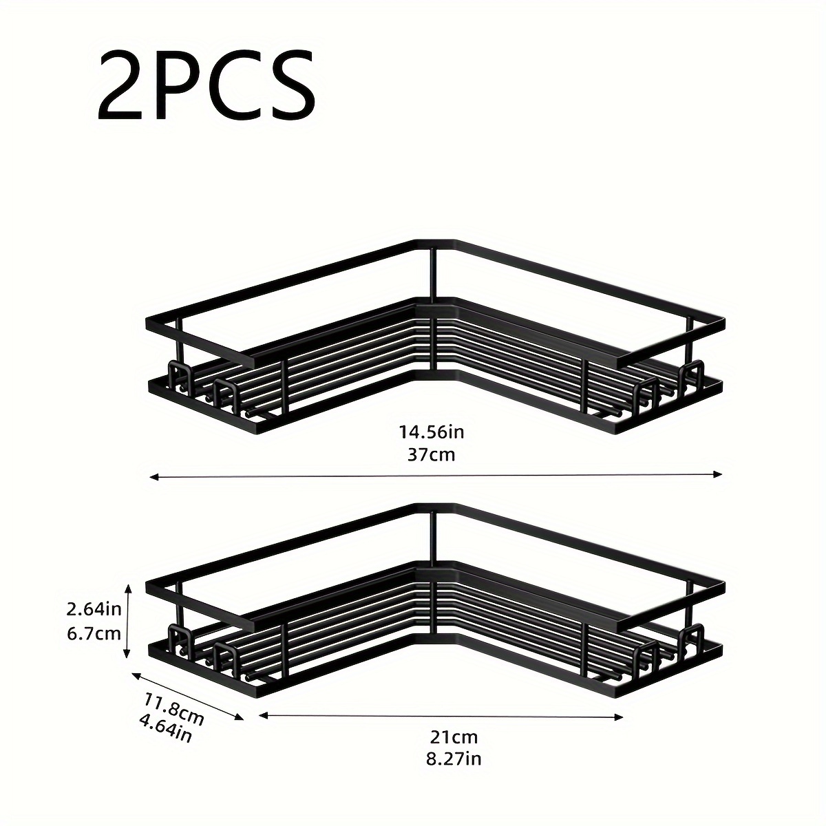 2/3pcs Bath Rack, Corner Sticky , Soap Holder, To Punch Holes For Wall Mounting