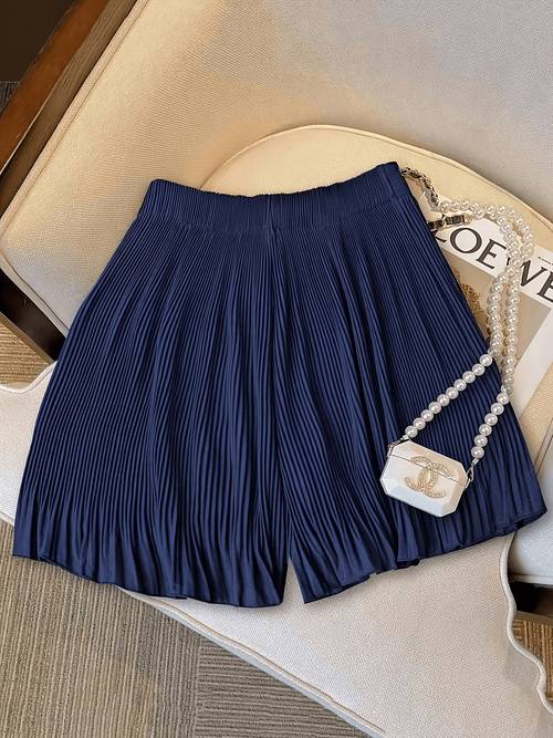 pantalones cortos casuales de moda para mujer, de color liso y de