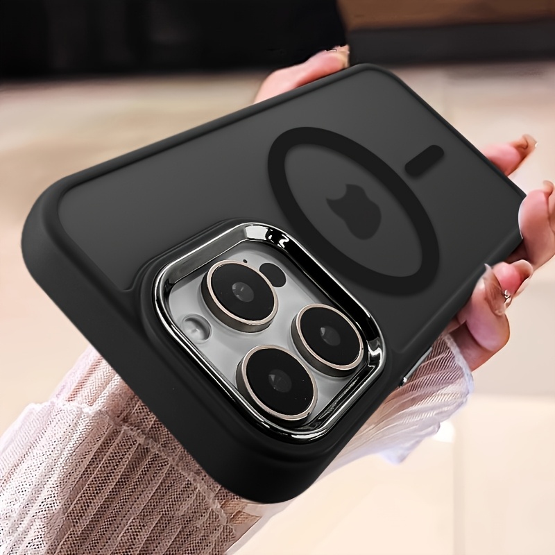 Luxury phone case suitable for iPhone 11, 12, 13, 14, 15, 16 Plus Pro Promax X XSMAX, featuring TPU design and magnetic wireless charging functionality/ MKLCXK, Daily Use Cover, Smartphone Case, Premium Look, Sleek Design, Flexible Material, Durable Cover, Protective Cover, Slim Phone Protector, Mobile Shoppers, iPhone Users