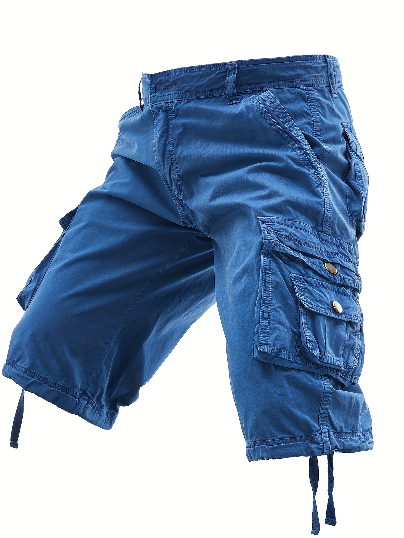 【KOOLOSET】Side Tuck Cotton Cargo Bermuda Pants BOTTOM - kooloset