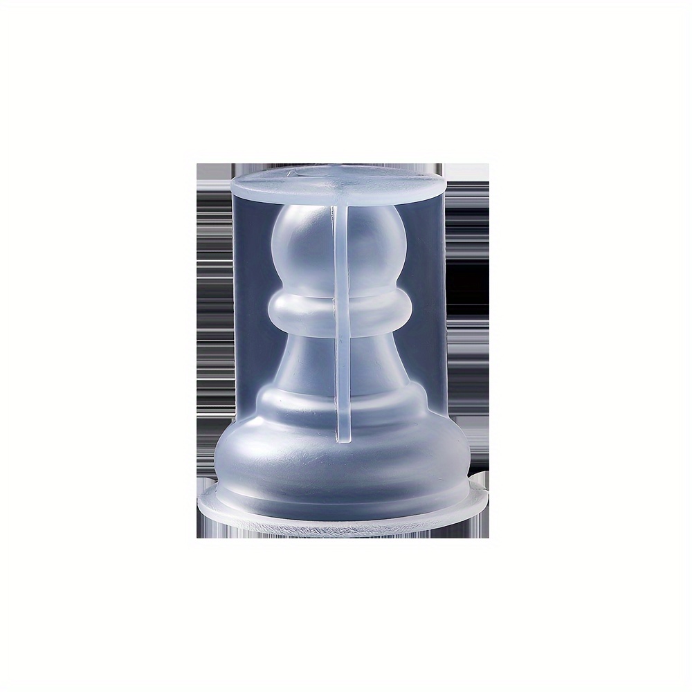 Chess Piece Crystal Epoxy Resin Mold Queen King Three-dimensional Chess Silicone Mold For Epoxy Resin Mould Crafts