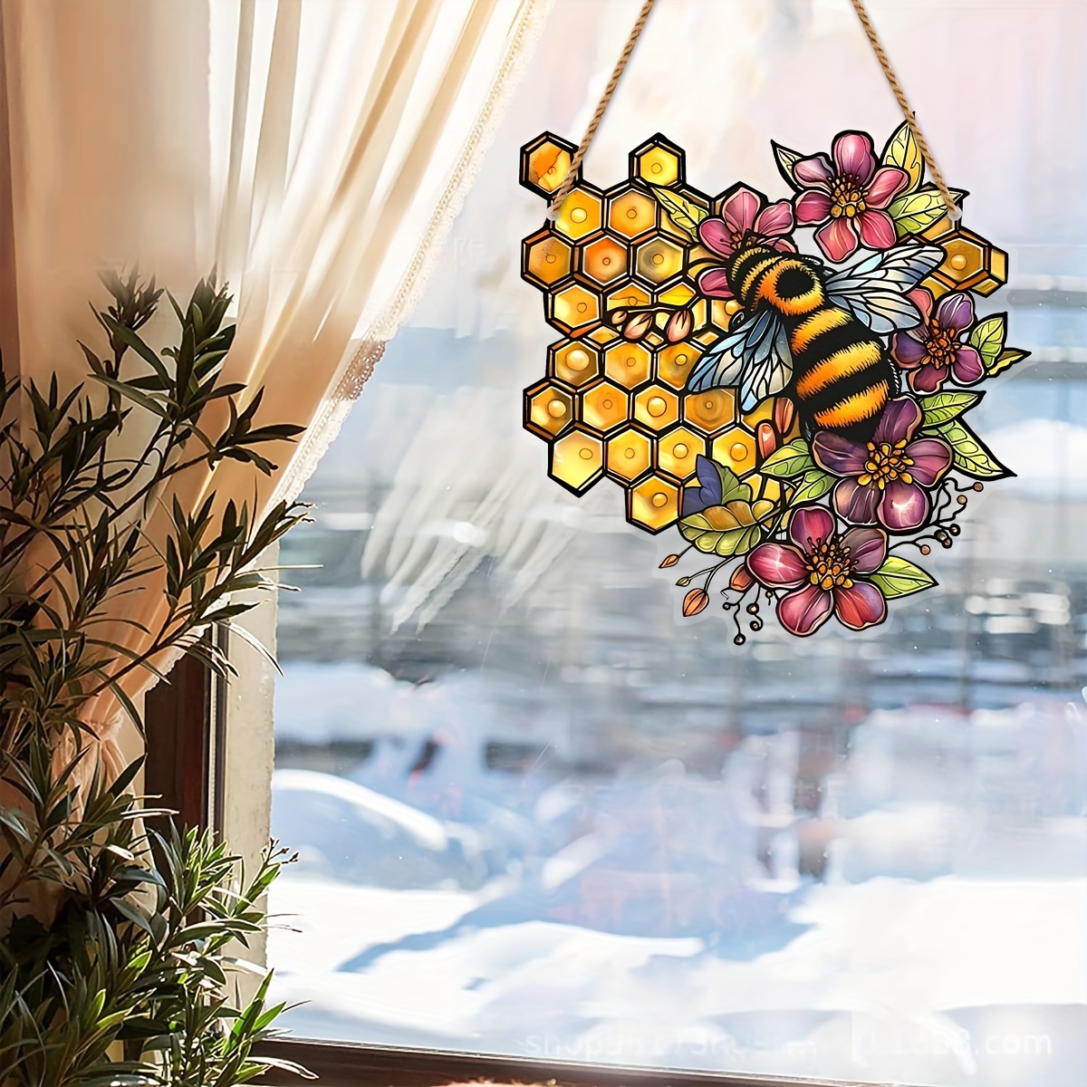 Selling Bee Hive Suncatcher