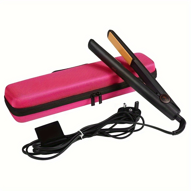 

1pc Portable Hair Straightener Storage Bag, Curling Iron Storage Container, Hair Straightener Organizer (bag Only)