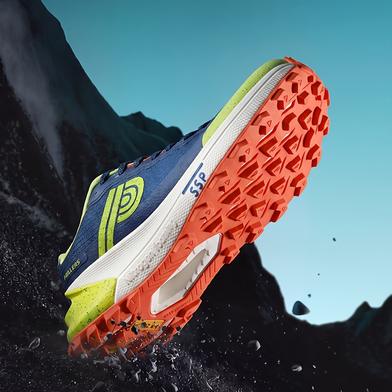 Men's Comfortable Outdoor Sneakers, Non-Slip Trail Runners