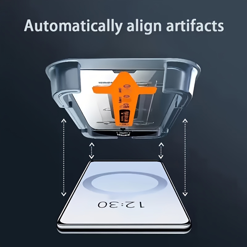 protectores pantalla vidrio transparente junto Temu Ecuador