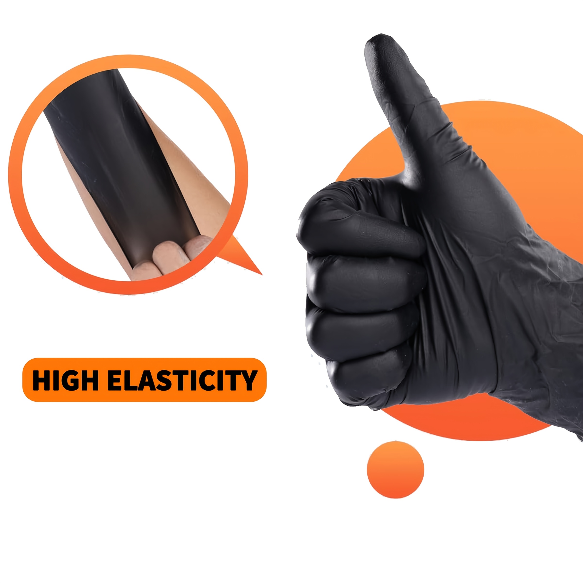 disposable nitrile gloves powder free Temu Bahrain