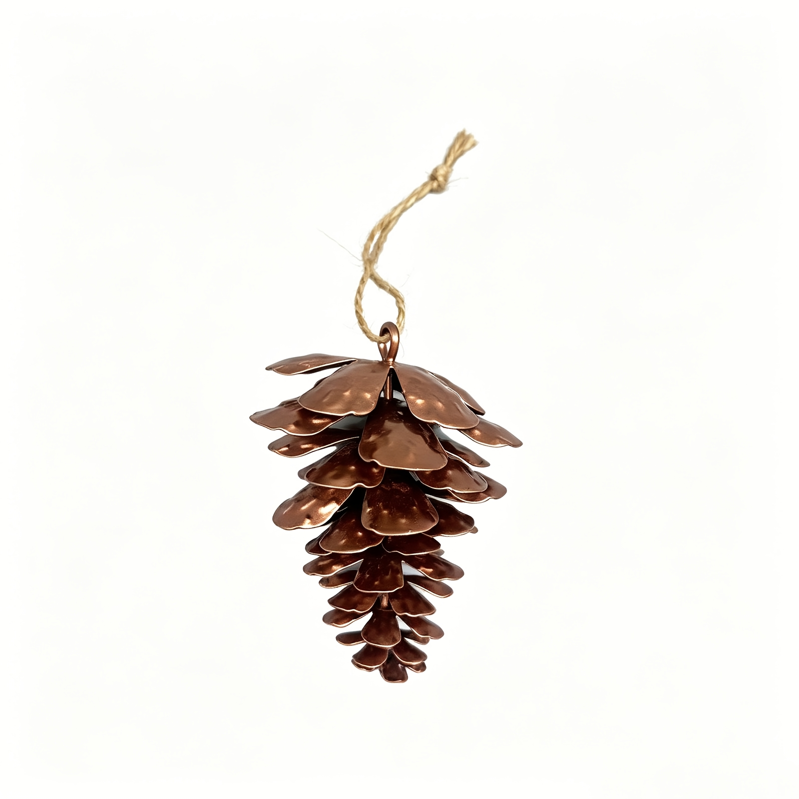 TEMU Three-dimensional Layered Metal Hanging Ornament, Vintage Pine Cone-shaped Decorative Hanging Ornament, Porch Window Holiday Hanging Ornament,