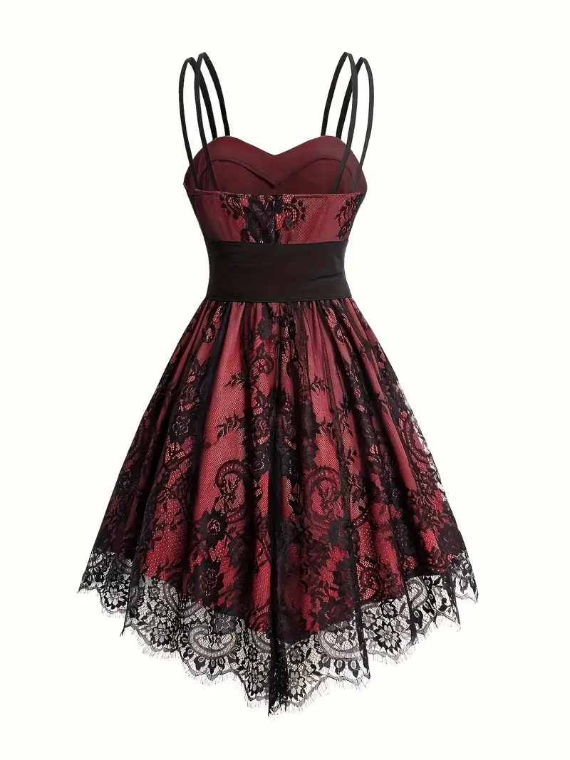 purple cami dress dark aesthetic womens lace dress - Temu purple cami dress dark aesthetic womens lace dress - Temu