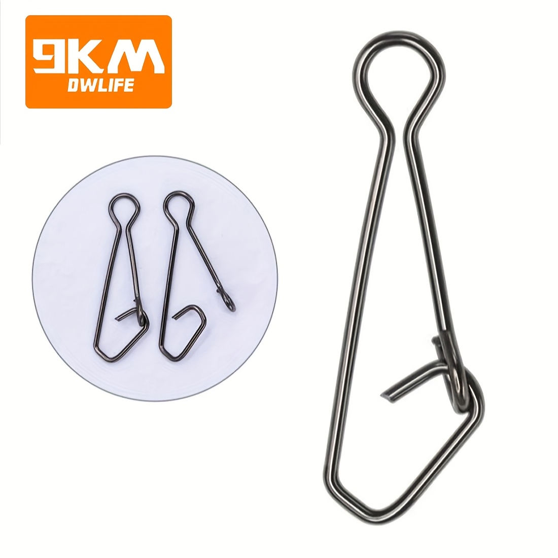 Lot De 50 Roulements à Billes Pivotants Avec Boutons-pression Pour Pêche - Neufs
