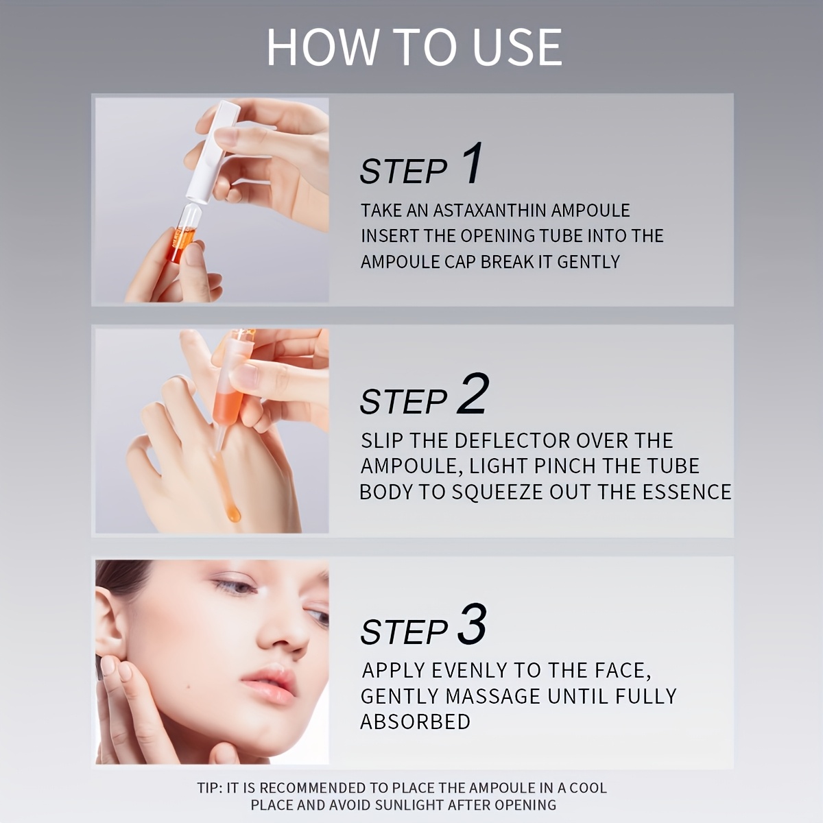 Mercilen Astaxanthin Moisturizing Makeup Essence, 2 Boxes