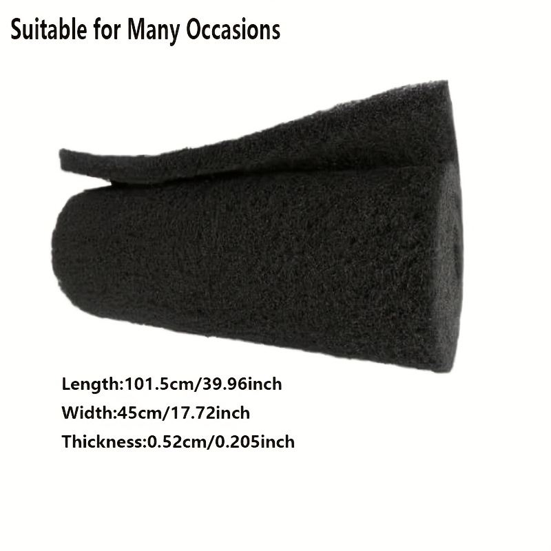 Kitchen Exhaust Filter - Ideal For Range Hood, Stove & Compost Bin - Air Purifying & Dust Collection Fabric Material, Cat Litter Box Cleaner