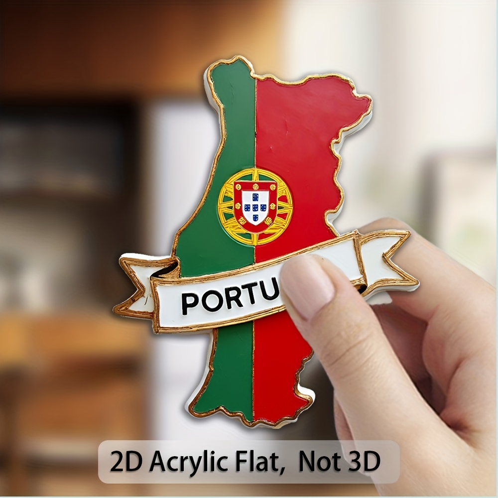 TEMU 1pc 2d Printed Refrigerator Magnet Decoration. Features Bright, Long-lasting Colors That Do Not Fade. Strong , Not Easily Detached. Suitable For